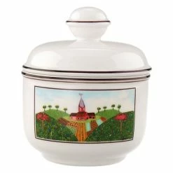 Villeroy & Boch V&B - Design Naif Sugar Bowl With Lid