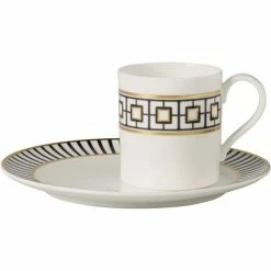 Villeroy & Boch V&B - MetroChic Signature Coffee Cup & Saucer Set 2pce 200ml