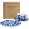 Burleigh - Blue Arden Teacup Saucer & Plate Gift Set 3pce
