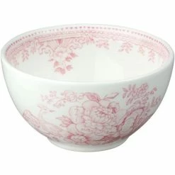 Burleigh - Pink Asiatic Pheasants Sugar Bowl Small 9.5cm