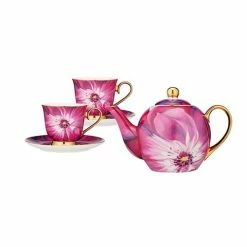 Ashdene - Blooms Reverie Teapot & Teacup Set 5pce