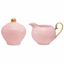 Cristina Re - Sugar Bowl And Creamer Blush Set 2 Pcs