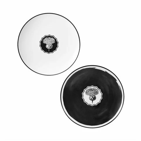 Christian Lacroix - Herbariae Set 2 Dessert Plates 1 Christian Lacroix - Herbariae Set 2 Dessert Plates