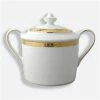 Bernardaud - Athena Gold Sugar Bowl W/Lid 200ml