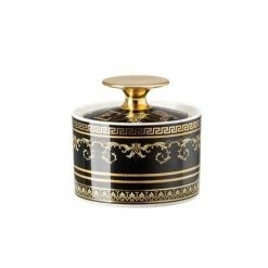 Rosenthal - Versace Virtus Gala Sugar Bowl 3 Black