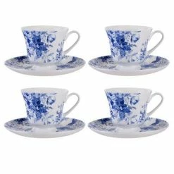 Ashdene - Provincial Garden Teacup & Saucer Set 4Pce