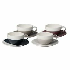 Royal Doulton - Coffee Studio Cappuccino Cup/Saucer Set 4pce