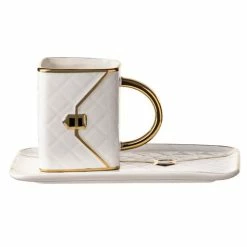 Ashdene - Designers Delight White Mug & Plate Set