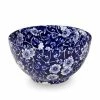 Burleigh - Blue Calico Sugar Bowl Small 9.5cm