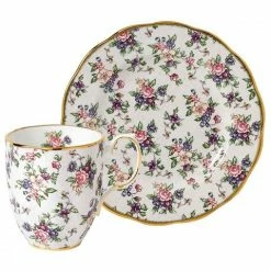 Royal Albert - 100 Years English Chintz Mug & Plate Set 2pce