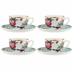 Ashdene - Jardin Peony Teacup And Saucer Set 8pce