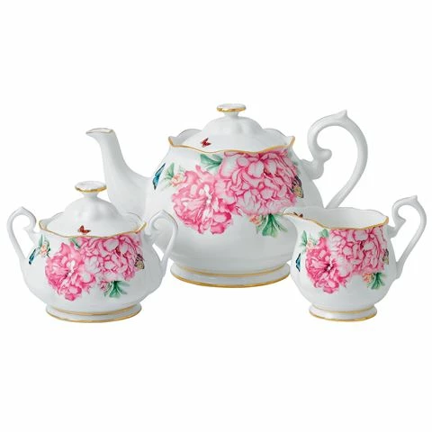 Royal Albert - Miranda Kerr Friendship Teapot Set 3pce 1 Royal Albert - Miranda Kerr Friendship Teapot Set 3pce