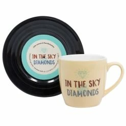Thumbs Up - Diamonds Lyrical Mug And Saucer Set