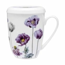 Ashdene - AWM Collection Purple Poppies Infuser Set 3pce